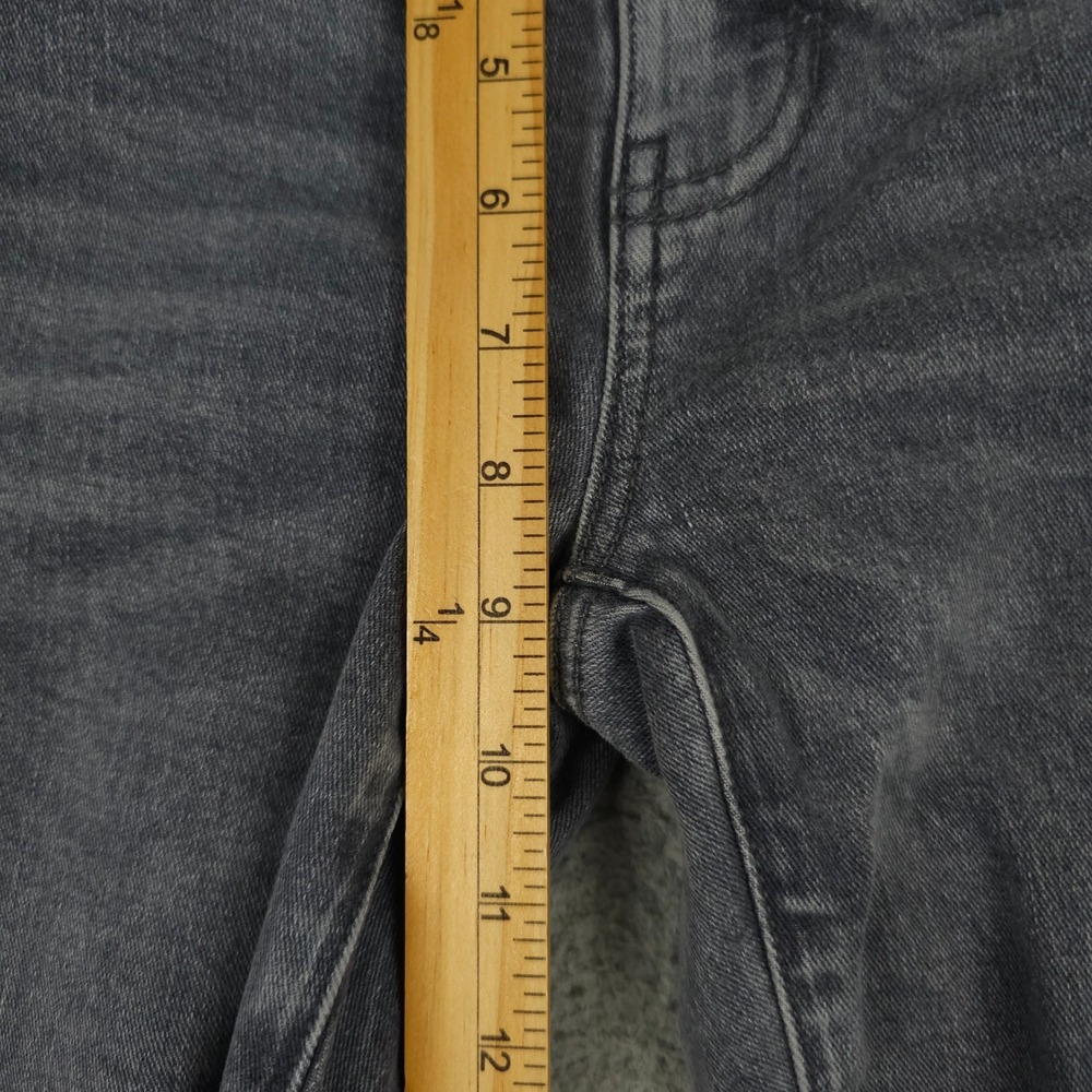 CAbi Jeans Womens 4 Washed Gray High Rise Skinny Distressed Busted Knees Denim - Picture 6 of 15